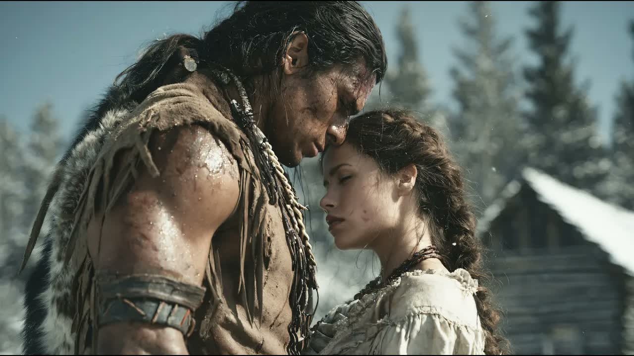 “I Haven't Seen A Woman In 10 Years“—The Lakota Warrior Said, Then Kissed The Bride And Married Her