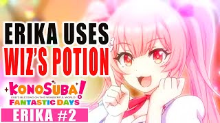 Erika is so desperate to be cute | KonoSuba Fantastic Days | Erika Character Story 2