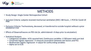 Lance Pangilinan - Increased Risk of Post Extubation Stridor With COVID-19 Pneumonia