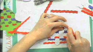 How To Make A Scrappy Ornament Greeting ( Andrea Currie Crafts )