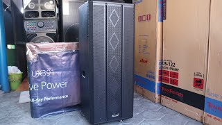 Cek Sound Speaker Bismarck BSX 12W12 Box Kayu kirim ke CIREBON