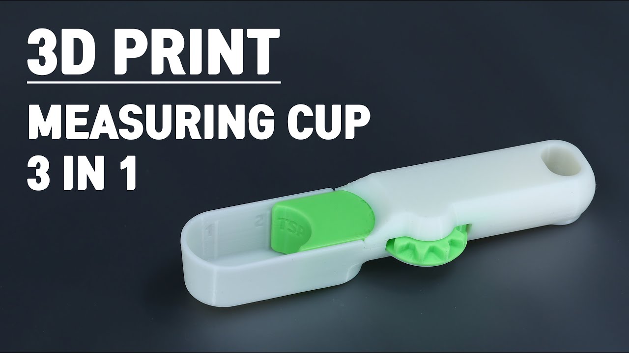 3D Print - 3 IN 1 Measuring Cup ( 5ml, 10ml, 15ml ) / take-out.co.kr ...