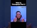 What is THROUGHPUT Explained in Tagalog - Part 2 #throughput
