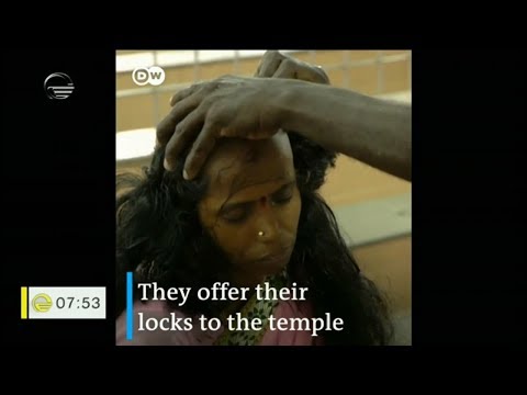 ეკლესიისთვის შეწირული თმა, რომელიც კომერციისთვის გამოიყენეს