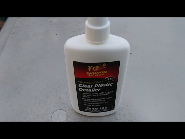 Meguiar's Clear Plastic Polish - 8 oz.