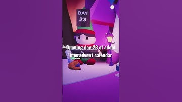 Opening day 23 of adopt mes advent calendar @CookieCutter