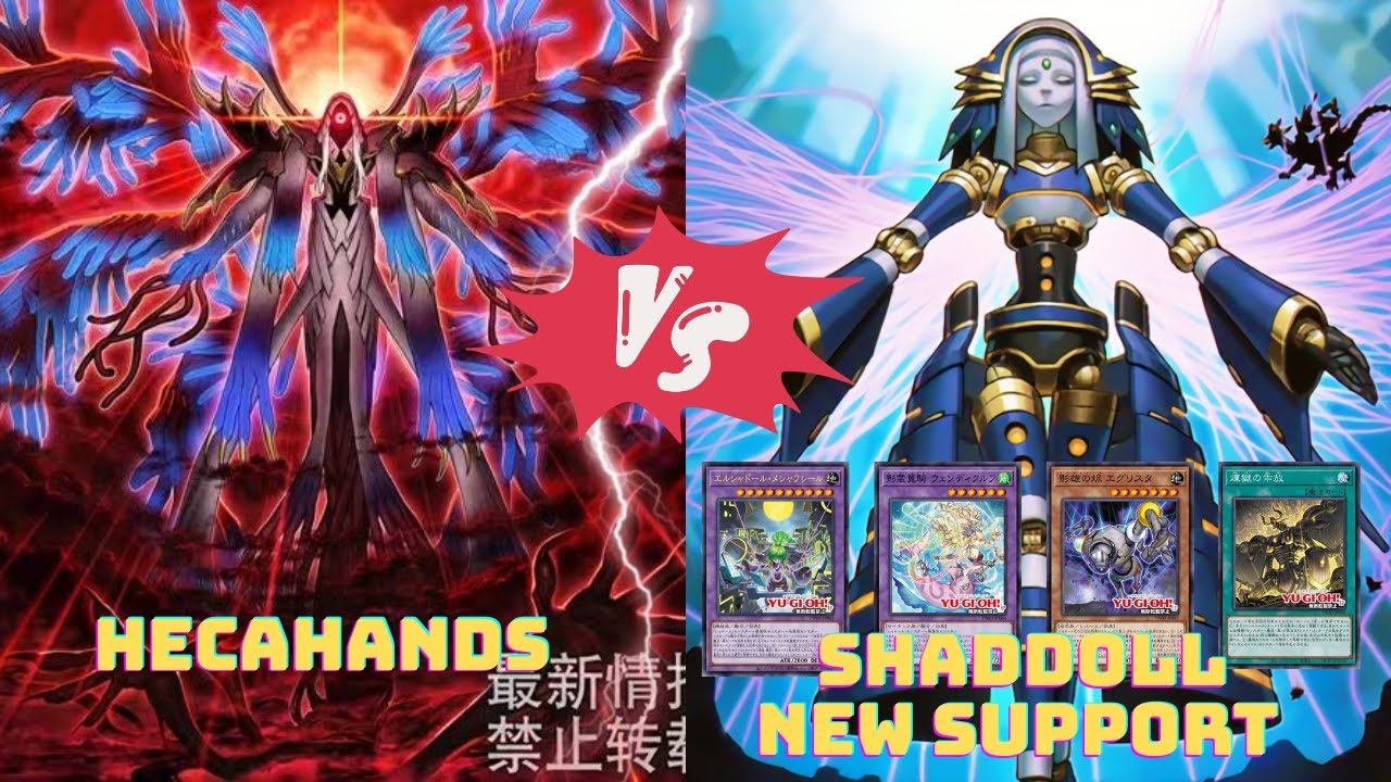 HECAHANDS CHIMERA VS SHADDOLL new support EDOPRO | Yu-Gi-Oh Replays