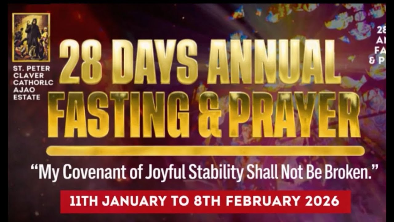 28 DAYS FOUNDATIONAL PRAYER & FASTING|| Day 22|| My Covenant of Joyful Stability Shall Not Be Broken
