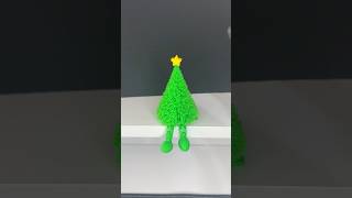 3d Printed Hairy Foldable Christmas Tree With Articulated Legs...🎄