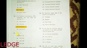 Computer operator solve paper | APSC computer operator previous year question paper | apsc pyq