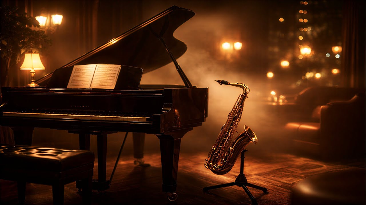 Relaxing Saxophone Music For Sleep, Study & Stress Relief