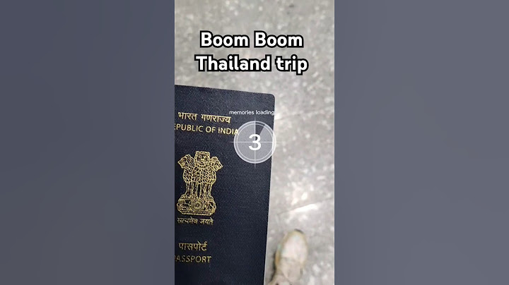 Thailand Trip from India I Boom Boom Thailand #thailandtravel #thailand #thailandtrip #thai