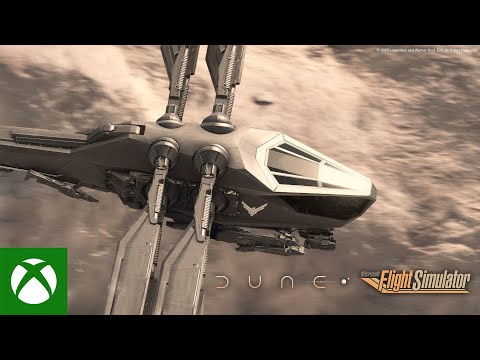 Microsoft Flight Simulator Dune Expansion - Trailer Officiel (4K) | Xbox Games Showcase 2023
