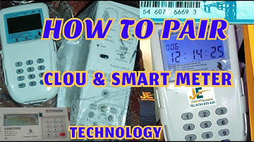 HOW TO PAIR CLOU & SMART METER TECHNOLOGY UTILITY PREPAID METERS. 54... 92..., Check TOKEN balance.
