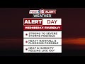 Brian Doogs 8:30 p.m. Monday - Tracking multiple rounds of severe weather threat for Wednesday