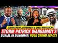 EDWIN SIFUNA & LINDA MWANANCHI STORM PATRICK WANGAMATI'S BURIAL IN BUNGOMA! Huge Crowd Reacts
