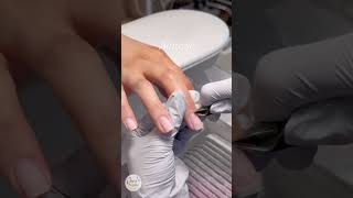 ✨ Rubber Base Nails on Natural Nails | Strong & Natural Look 💅 #Shorts #shorts