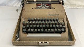 Restoring a Vintage 1950s Smith Corona Sterling Typewriter