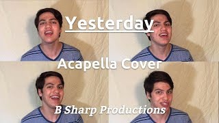 Video thumbnail of "Yesterday (The Beatles) – Acapella Cover"