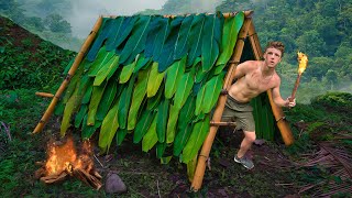 I Built a Primitive Survival Shelter by David Rule 1,035,941 views 1 year ago 11 minutes, 37 seconds