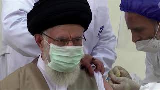 Irans leader gets locally made coronavirus vaccine