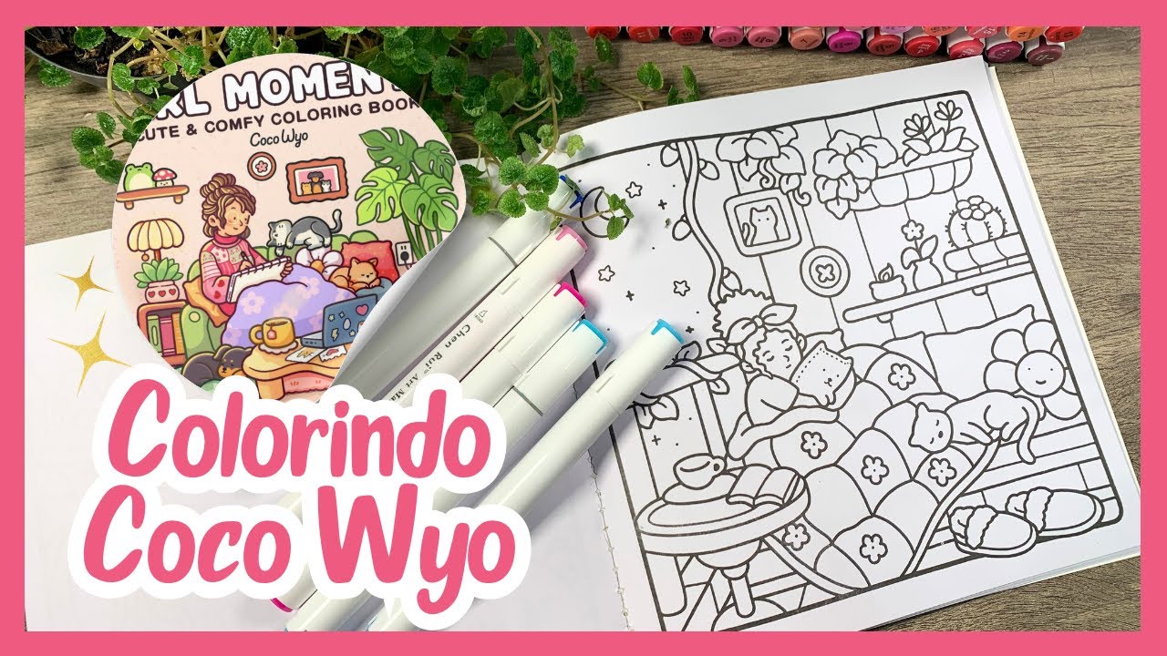 🔴 Live - Colorindo Girl Moments by CocoWyo (parte 1)