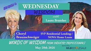 Wednesday Wisdom with Cheryl Braunschweiger