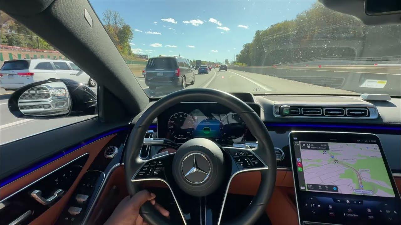 2024 MercedesBenz AMG S580 POV Drive in Maryland YouTube