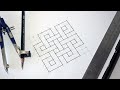 How to Draw the Endless Knot | Real Time Sacred Geometry Tutorial