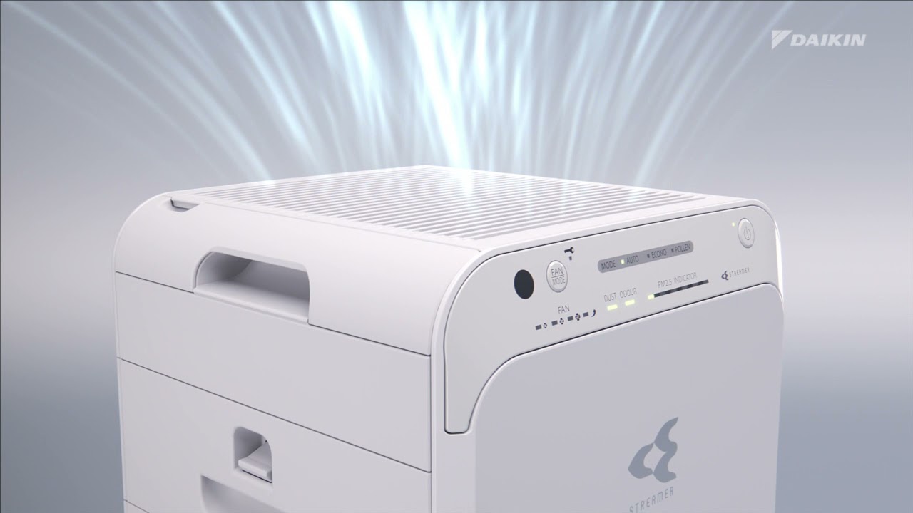 Oro valytuvas (jonizatorius) Daikin MC55W | Oro valytuvai