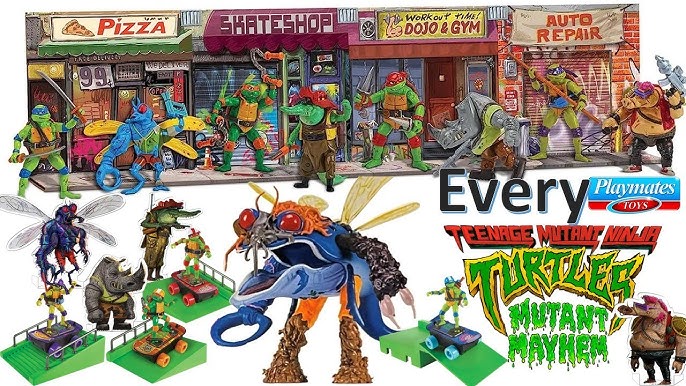 see newer video* Every TMNT Mutant Mayhem Playmates Toys Teenage Mutant  Ninja Turtles Movie 