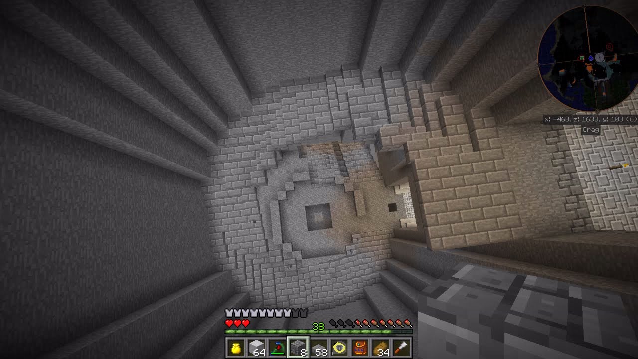 Spiral Staircase Minecraft Simple / Minecraft see the spiral staircase