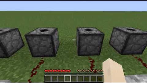 Minecraft - How to make Simple and Auto Firework Launcher Machine