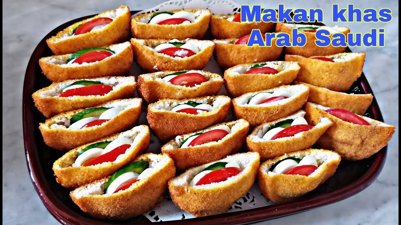 Roti tawar isi telor | fatayer tust | khas Arab Saudi di bulan ramadhan