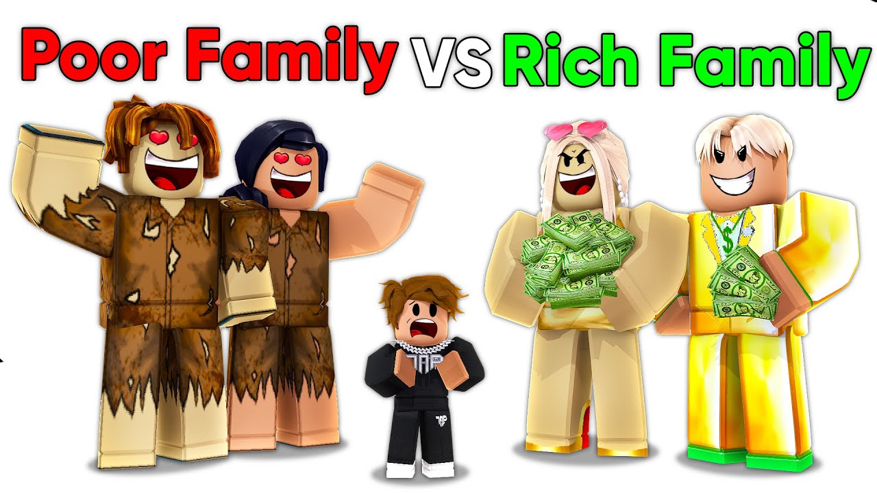 RICH to POOR in ROBLOX BROOKHAVEN!