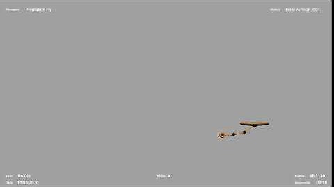 Nguyên tắc diễn hoạt Kéo và trễ, Đường cong, Nhanh và chậm - Pendulum Fly- Maya