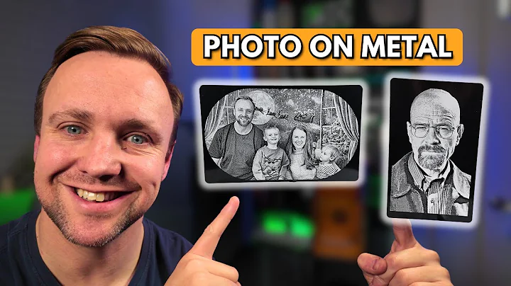 Engraving Photos on Anodized Aluminium Business Cards with the xTool F2 (Beginner Project Series)