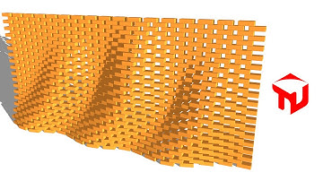 Parametric Brick Wall in SketchUp - TutorialsUp