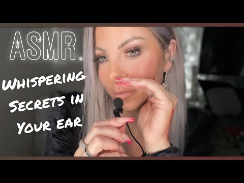 ASMR Whispering Secrets In Your Ear | Relaxing Video For Sleep & Tingles