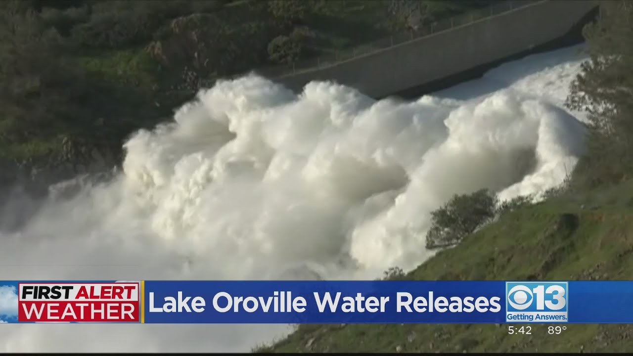Lake Oroville water releases Can rivers handle more inflow? YouTube