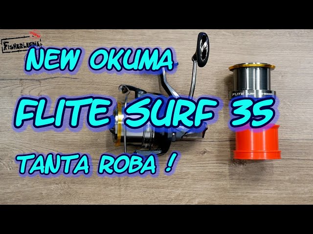 NEW OKUMA FLITE SURF 35 -TANTA ROBA 