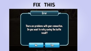 How to Fix "There are problems with your connection" In Monster Legends