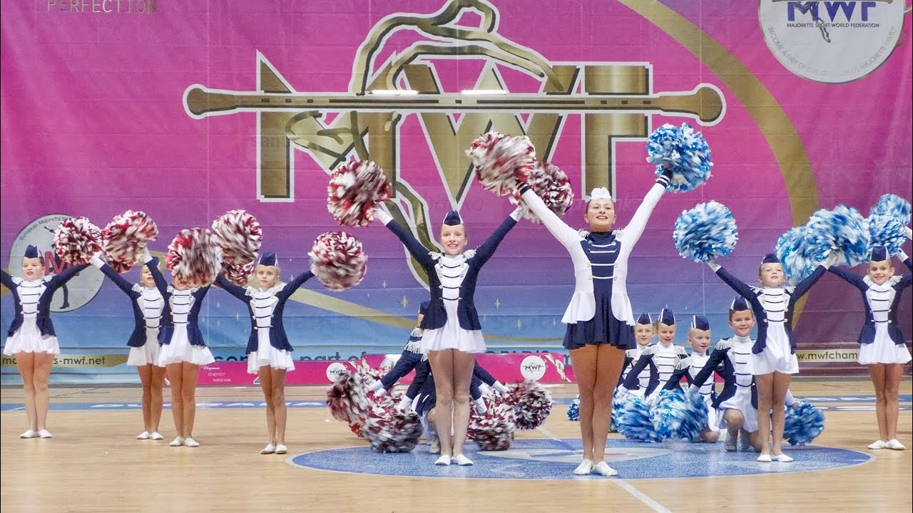 Majorettes STUDIO DANCE RICANY / CLASSIC pompon cadets,  Zadar 2023 Majorette World Championship