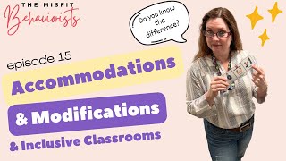 Accommodations and Modifications in the Classroom: Practical Tips for Teachers #podcast