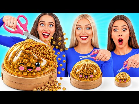 Big, Medium and Small Plate Challenge | Awesome Food Challenges by Multi DO