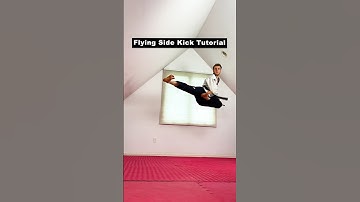 Flying Side Kick Tutorial #shorts #martialarts #taekwondo