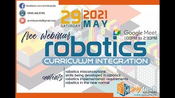 FREE WEBINAR ON ROBOTICS CURRICULUM INTEGRATION