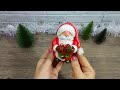 ДЕД МОРОЗ своими руками БЫСТРО И ПРОСТО.Поделки.МАСТЕР-КЛАСС.Simple SANTA CLAUS craft.DIY.