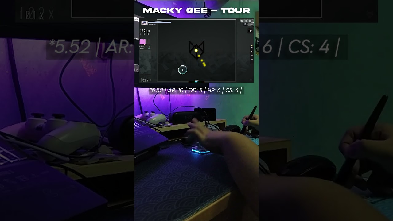 Practicing 1-2 Jumps | osu!