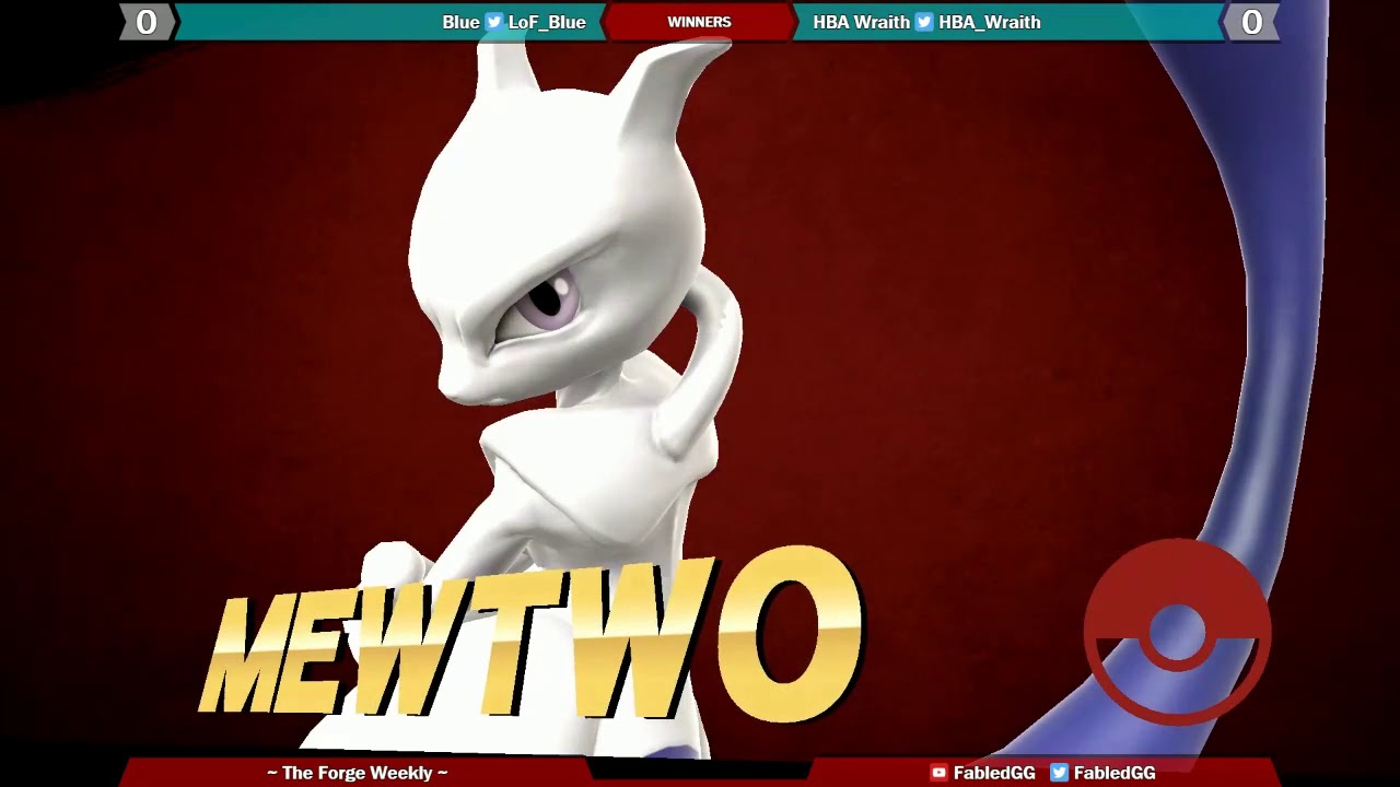 The Forge 10 - LoF Blue (Mewtwo) Vs HBA Wraith (Bayonetta) - Winners